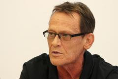 Miroslav Fryčer na tiskové konferenci