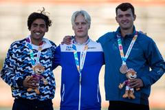 Gustavo Agustin Osorio, Topias Laine a Martin Florian na OH mládeže 2018