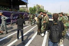 Írán přehlídka revolučních gard útok terorismus