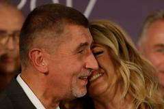 Andrej Babiš Monika Babišová po volbách