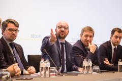 Charles Michel, předseda vlády Belgie