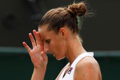 Karolína Plíšková v osmifinále Wimbledonu 2018