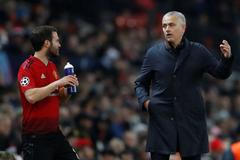 José Mourinho v zápase s Bernem v rámci LM 2018-19