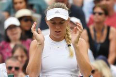 Caroline Wozniacká na Wimbledonu 2018