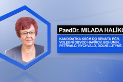 Milada Halíková převolební spot