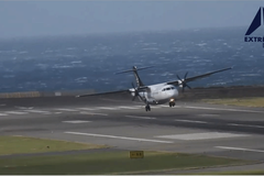 Extrémní letiště - Vzrušující přistání do země Pána prstenů. Dráha ve Wellingtonu je obklopena mořem