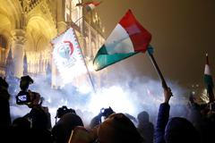 Maďaři protestují proti novele zákoníku práce