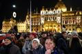 Protesty Budapešť