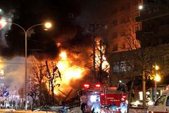 Výbuch v japonské restauraci