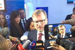 Šéf ODS Petr Fiala: Výsledky voleb jsou výborné, teď se jdeme věnovat pocitu vítězství