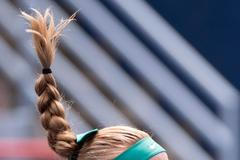 Petra Kvitová na turnaji v Montrealu 2018