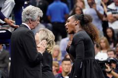 Serena Williamsová ve finále US Open 2018