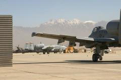 Letouny na afghánské základně Bagrám