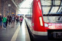 Ilustrační fotografie, Deutsche Bahn, vlak, 2017