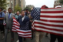 Demonstrace bělošských nacionalistů ve Washingtonu