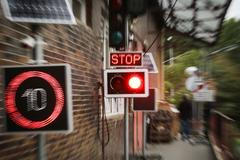 Prezentace nového výstražného zařízení firmy FPD na železniční přejezd ve Studénce