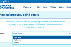 Otevřené bankovnictví - Creditas