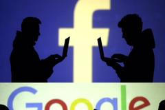 Facebook a Google - ilustrační foto