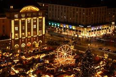 Vánoční trhy v Drážďanech