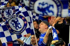 Fanoušci Chelsea v Evropském superpoháru