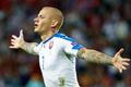 Euro 2016, Rusko-Slovensko: Vladimír Weiss slaví gól na 0:1
