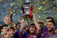 Barcelona vyhrála superpohár 2018