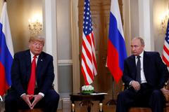 Summit amerického a ruského prezidenta Donalda Trumpa a Vladimira Putina