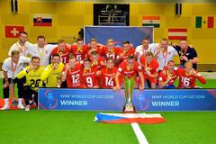 Češi na MS v malém fotbale do 21 let 2018