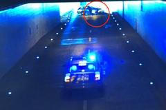 Zásah proti ujíždějícímu motorkáři