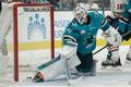 Martin Jones, brankář San Jose Sharks na podzim 2018