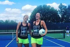 Tenistky v létě (Hradecká a Kvitová)