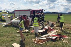 Pád letadla Strunkovice nad Blanicí