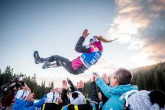 Davidová létala na trati i vzduchem. Tak si doběhla pro slovinský bronz