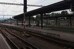 České dráhy, vlak, železnice, nádraží, koleje