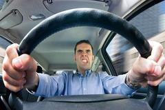Naštvaný řidič