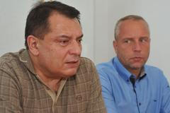 Jiří Paroubek s Petrem Bendou na snímku z roku 2011.