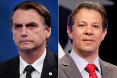Favorité prezidentských voleb v Brazílii Jair Bolsonaro a Fernando Haddad