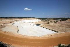 Těžba a úprava sklářských písků