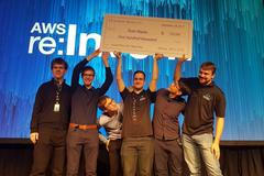 Tým ČVUT  ve finále soutěže Amazon o nejlepšího social bota