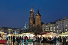 Vánoční trhy, Krakov