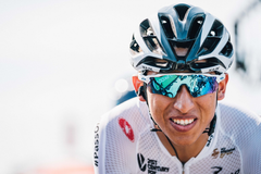 Egan Bernal, kolumbijský cyklista v týmu Sky