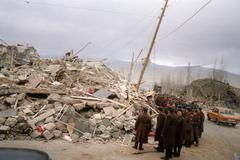 Jednorázové užití / Fotogalerie / Tak v roce 1988 vypadalo děsivé zemětřesení v Armenii / Profimedia