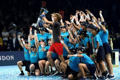 Alexander Zverev na Turnaji mistrů 2018