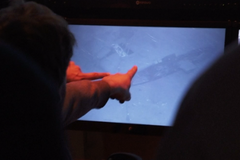 Moment objevení ponorky argentinského námořnictva, která se ztratila před rokem v Atlantiku