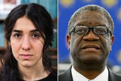 Nadia Muradová a Denis Mukwege, vítězové Nobelovy ceny míru 2018