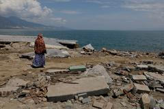 Následky ničivého tsunami v Indonésii