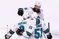 Radim Šimek, Joe Pavelski, Brent Burns