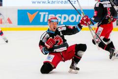 Třinec - Pardubice, 7. čtvrtfinále play-off 2018: Martin Adamský