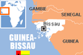 Mapa - Guinea-Bissau