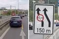 Necpěte se do zúžených pruhů. Řidiči často neví, jak je jejich auto široké, nemají v nich co dělat